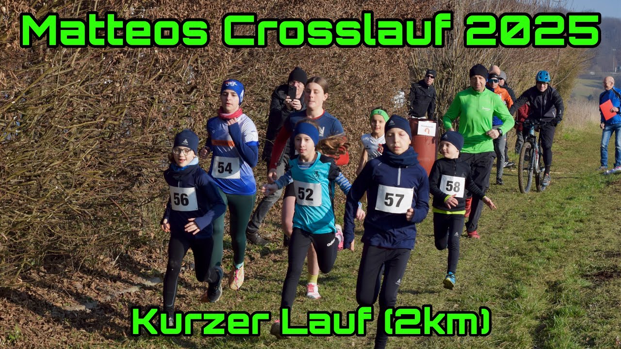 Matteos Crosslauf 2025 | Kurzer Lauf (2km) | Volle Länge