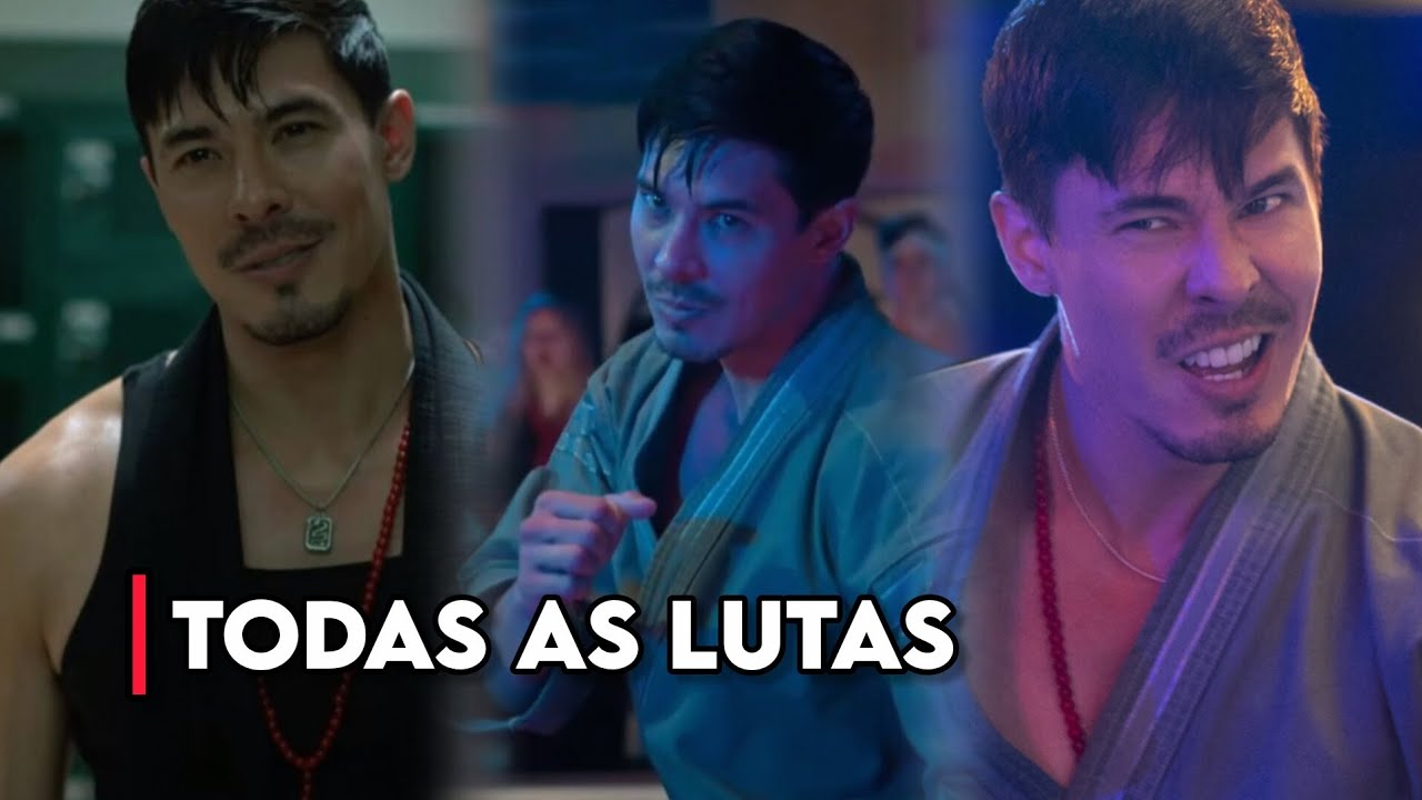 TODAS AS LUTAS DO SENSEI WOLF (FENG XIAO) | Cobra Kai  - (06° TEMPORADA)