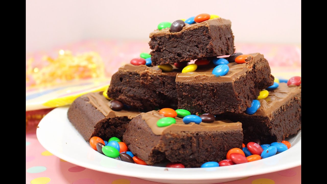 Recette du brownie ultra fondant aux M&M's