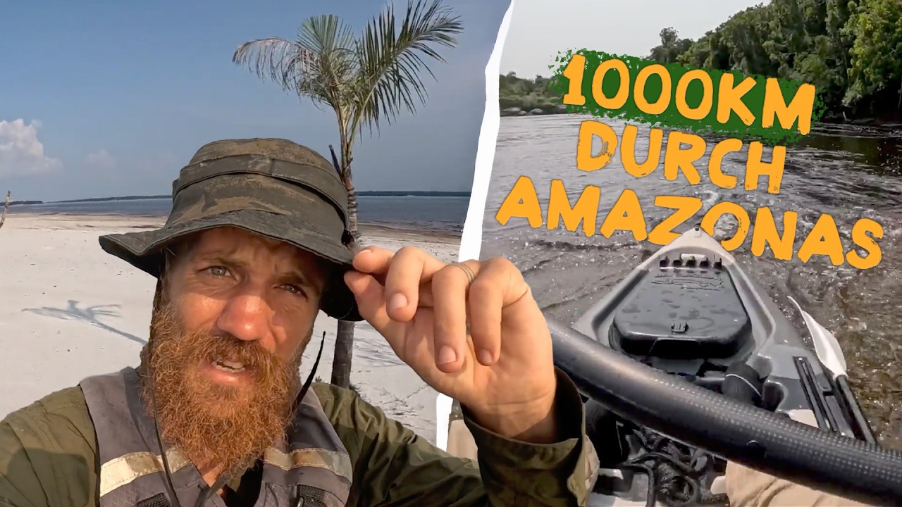 GEFÄHRLICHE HITZE & EINSAME INSELN | 1000KM durch den Amazonas | Folge 2