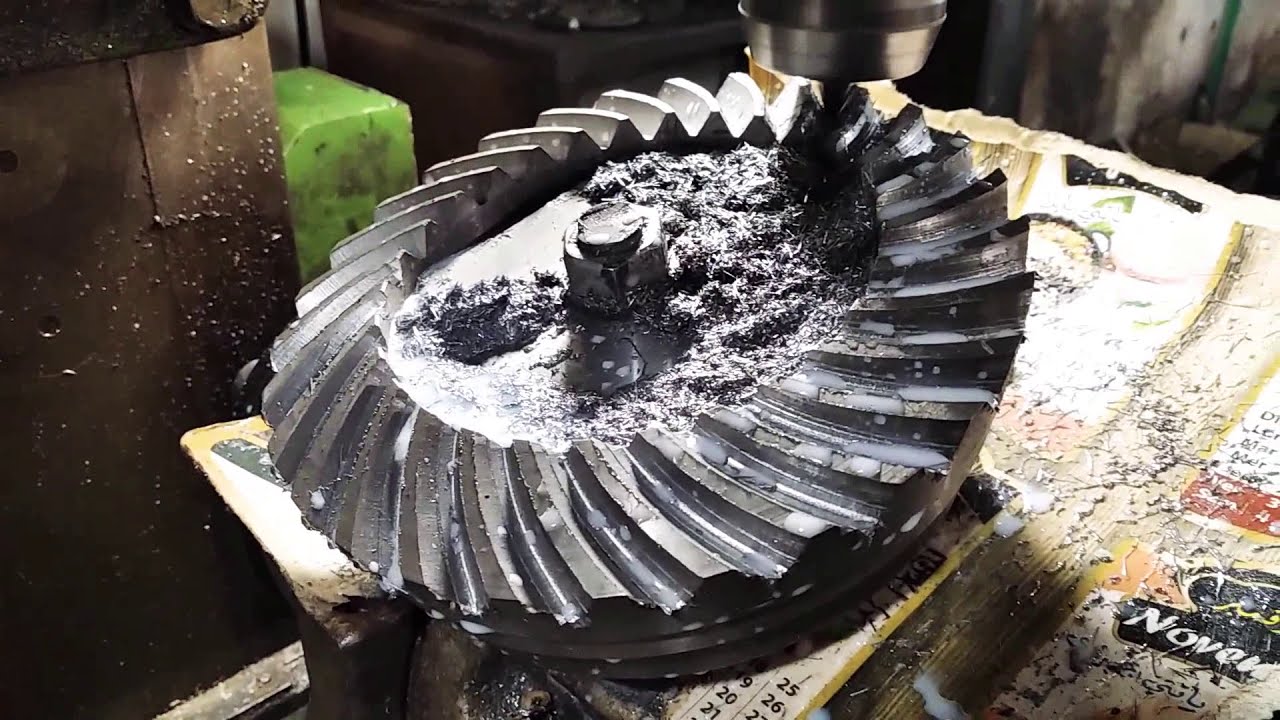 Taillage d'une Couronne Spiro coniques ...