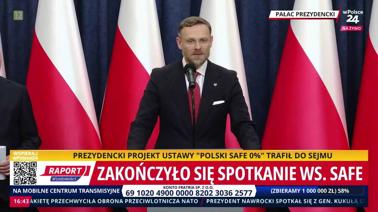 Polski SAFE 0% zgodny z Konstytucją - Zbigniew Bogucki po spotkaniu prezydenta z premierem