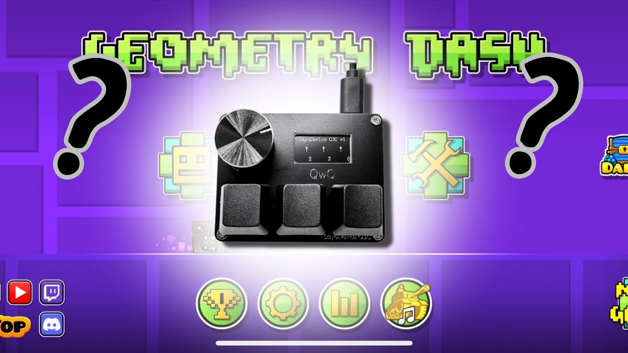 I Tried The SayoDevice In GD For The First Time!