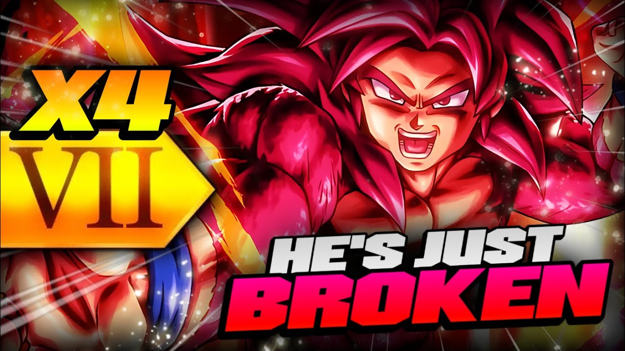 WTF IS THIS??!! LF SSJ4 Goku w/ 4x Zenkai Buffs! (Dragon Ball LEGENDS)