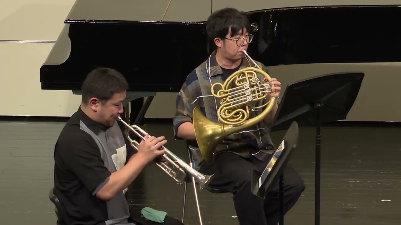 【金管五重奏】金管五重奏曲第１番　変ロ短調　作品5【あんさんぶるくみ】