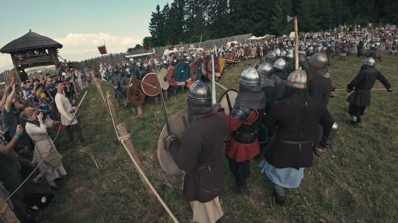 Utgard 2024 - Day 1 Main Battle  #2 in 4K #medievalbattle #knightfight #medieval