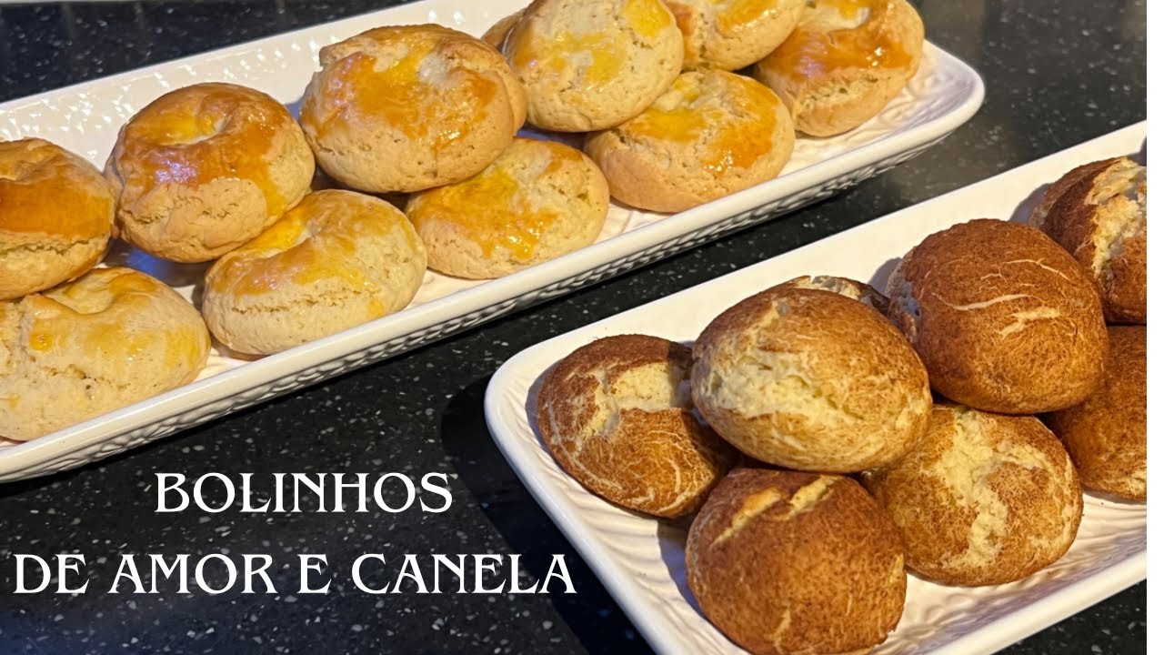 BOLINHOS DE AMOR E CANELA