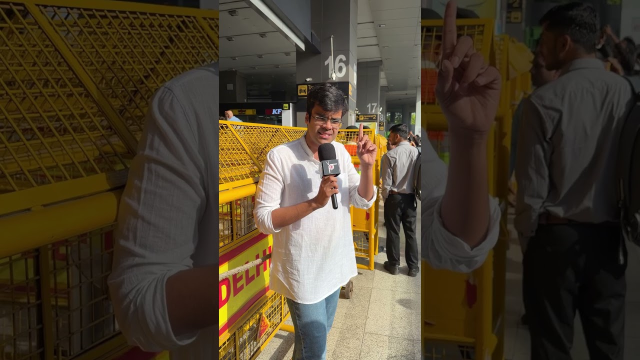 Abhijeet Dipke Lands In Delhi #peektv #news #cjp #protest