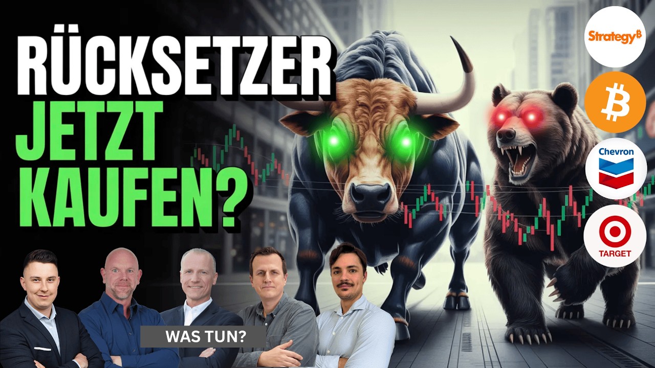 CrowdStrike & Broadcom: vor den Zahlen einsteigen? | BTC | Strategy | Chevron | Target | On Holding