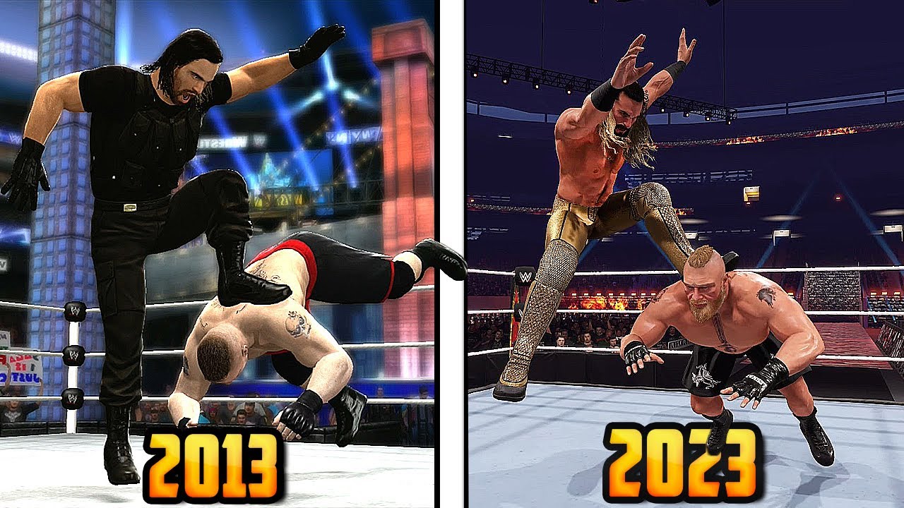 SETH ROLLINS Evolution in WWE Games! (2013 - 2023)