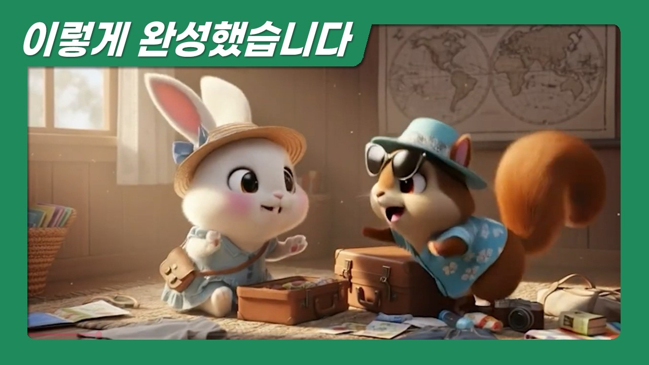 생성형 AI 기반 캐릭터 및 애니메이션 제작 실습--수업 성과물 공개