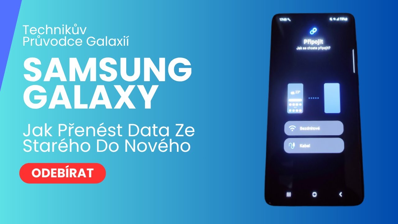 Takhle Přeneseš Data Ze Starého Samsungu Do Nového (Kabel i Bezdrátově)