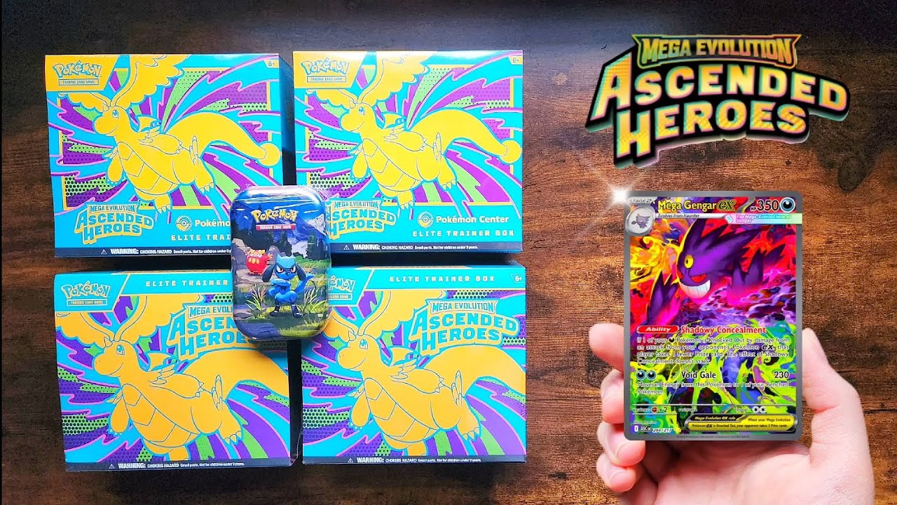 OMG...Our Luck Just Doesn't Stop (ASCENDED HEROES ETB + MINI TIN)