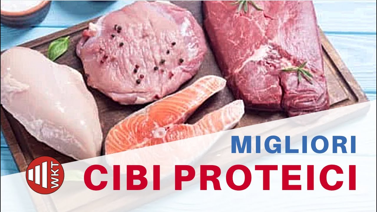 MIGLIORI CIBI PROTEICI CON POCHI GRASSI