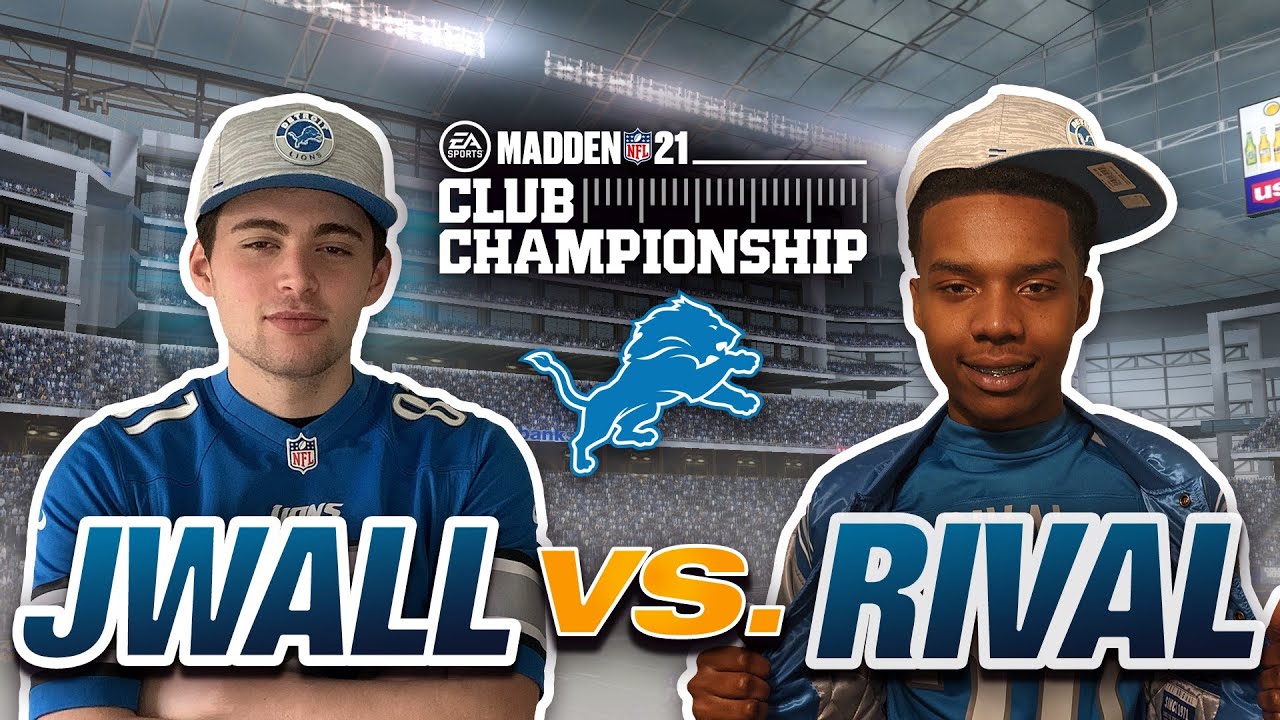Jwall goes glitchy 🎮  😮  | Rival vs. Jwall | Lions Final - Club Championship | Madden 21
