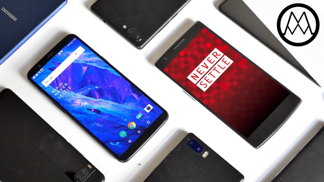 Oneplus 5T vs Oneplus 1 - 3 Years Later.