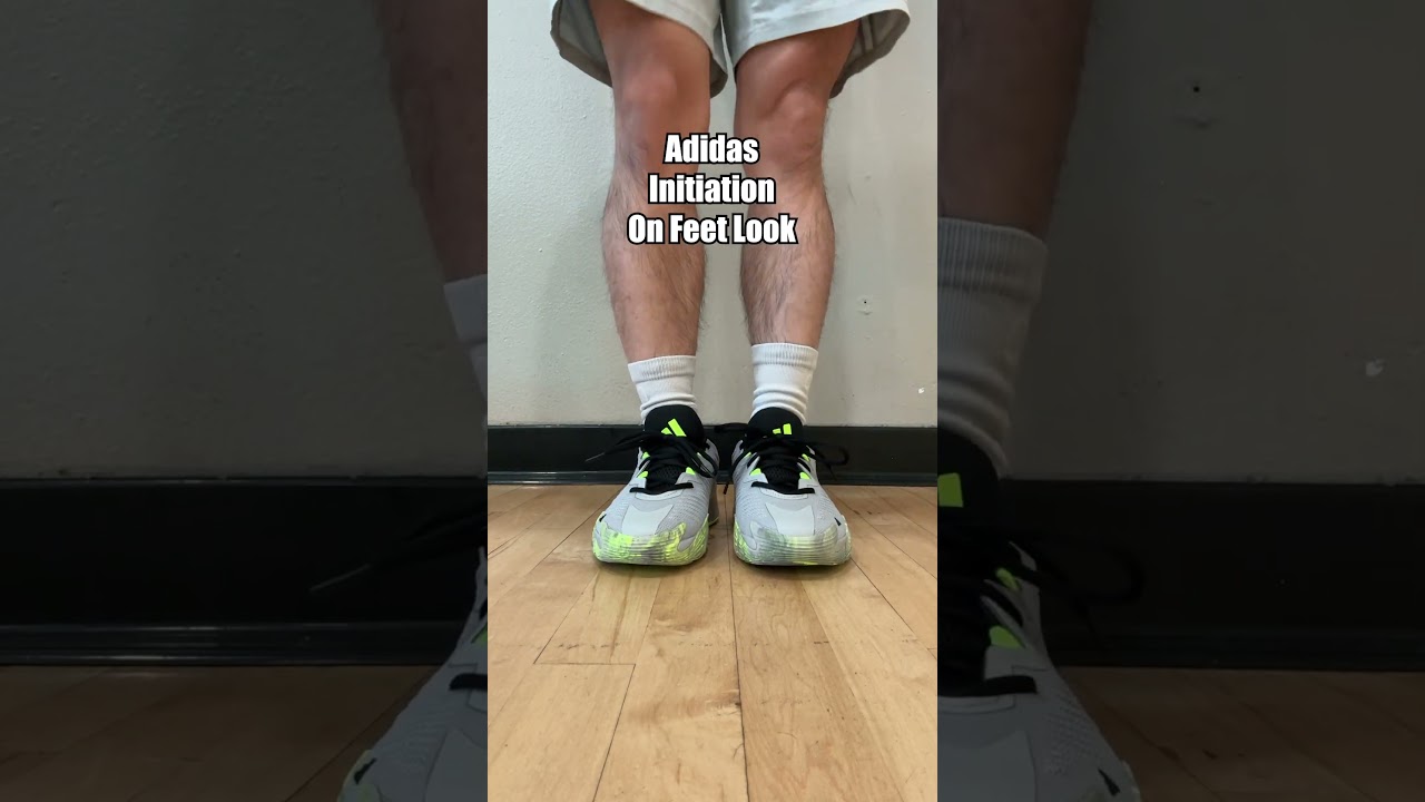 Adidas Initiation On Feet Look #adidasbasketball