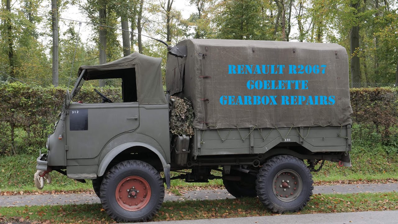 How to fix a Renault R2067 Goelette loose gear shifter
