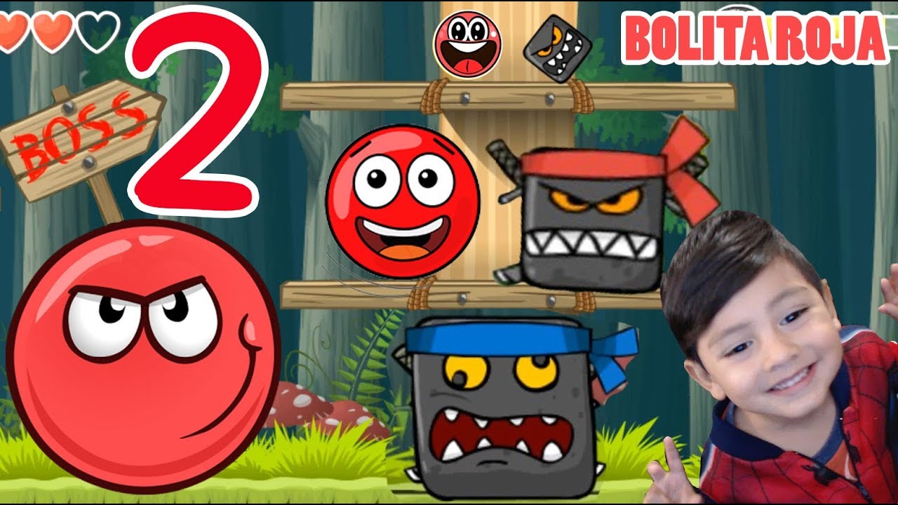 La Bolita Roja en el Bosque 2 | Juego para niños Red Ball 4 | Juegos Infantiles para niños