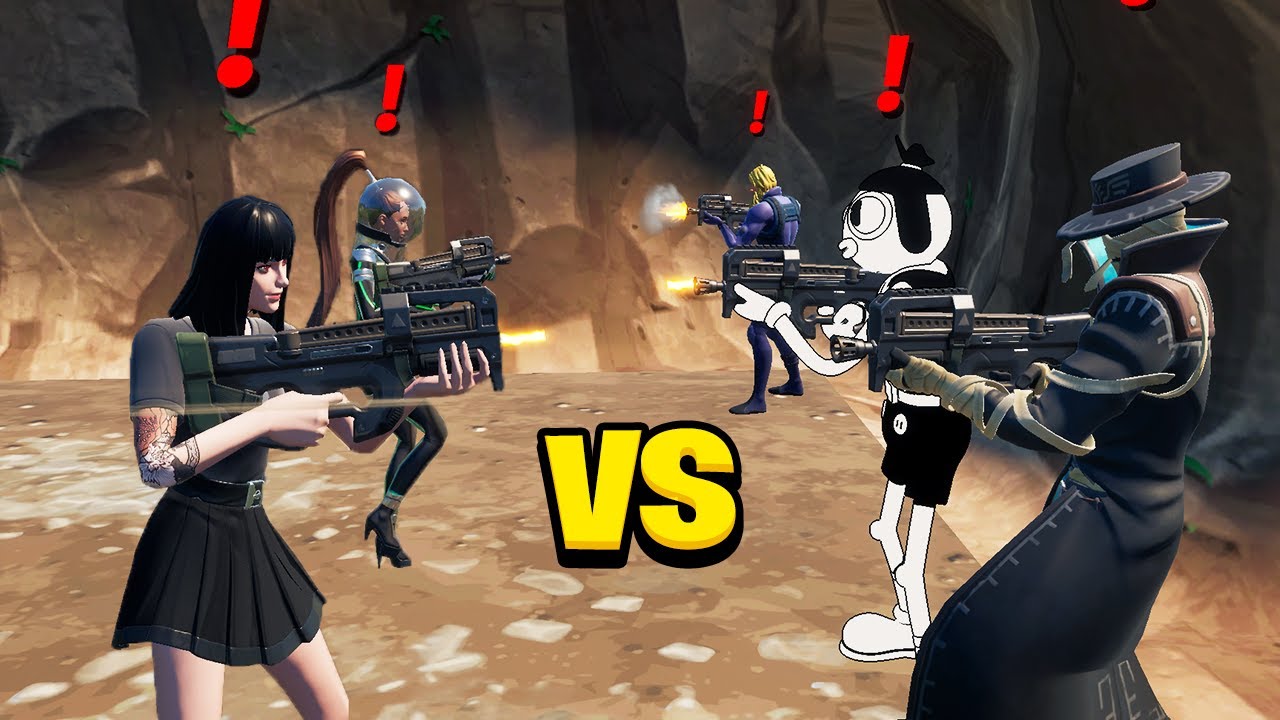ВОЙНА NPC В FORTNITE!
