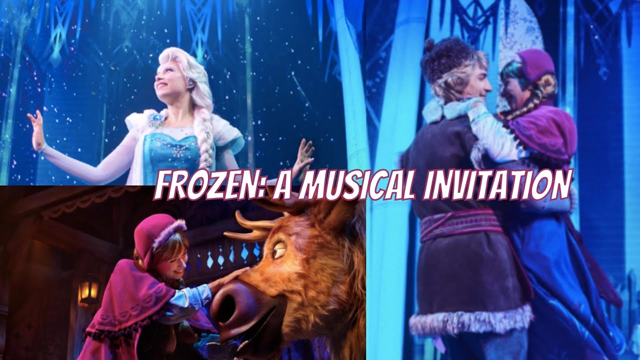 FROZEN: A MUSICAL INVITATION | CHRISTMAS DISNEYLAND PARIS 2022 | NAVIDAD 2022