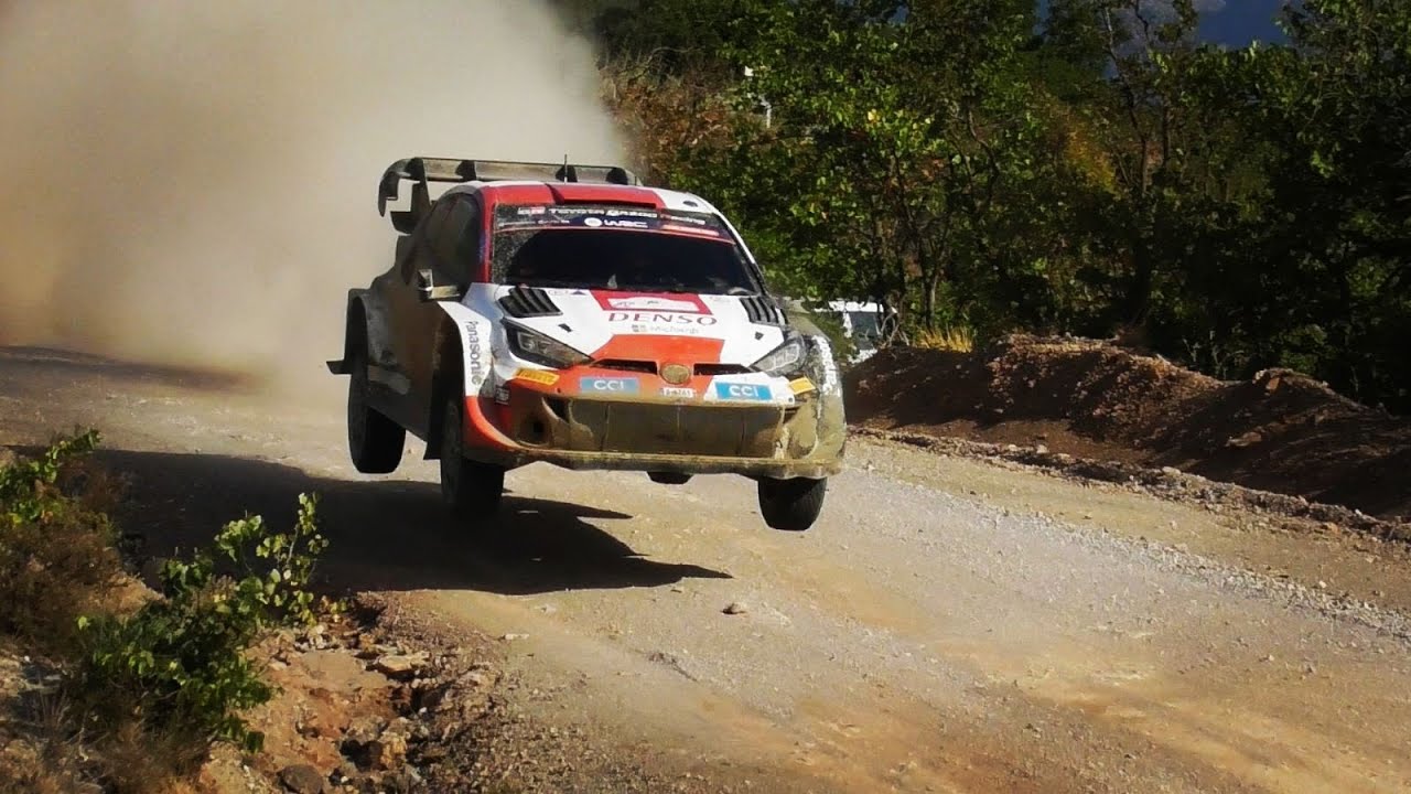 EKO Rally Acropolis 2023  || Flat Out, Jumps