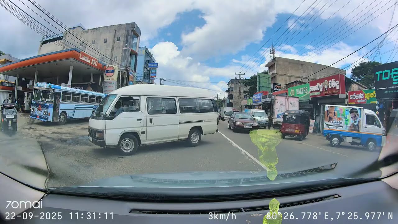 Mawathagama - Kurunegala  | Kandy Road |  Dash Cam | 4K