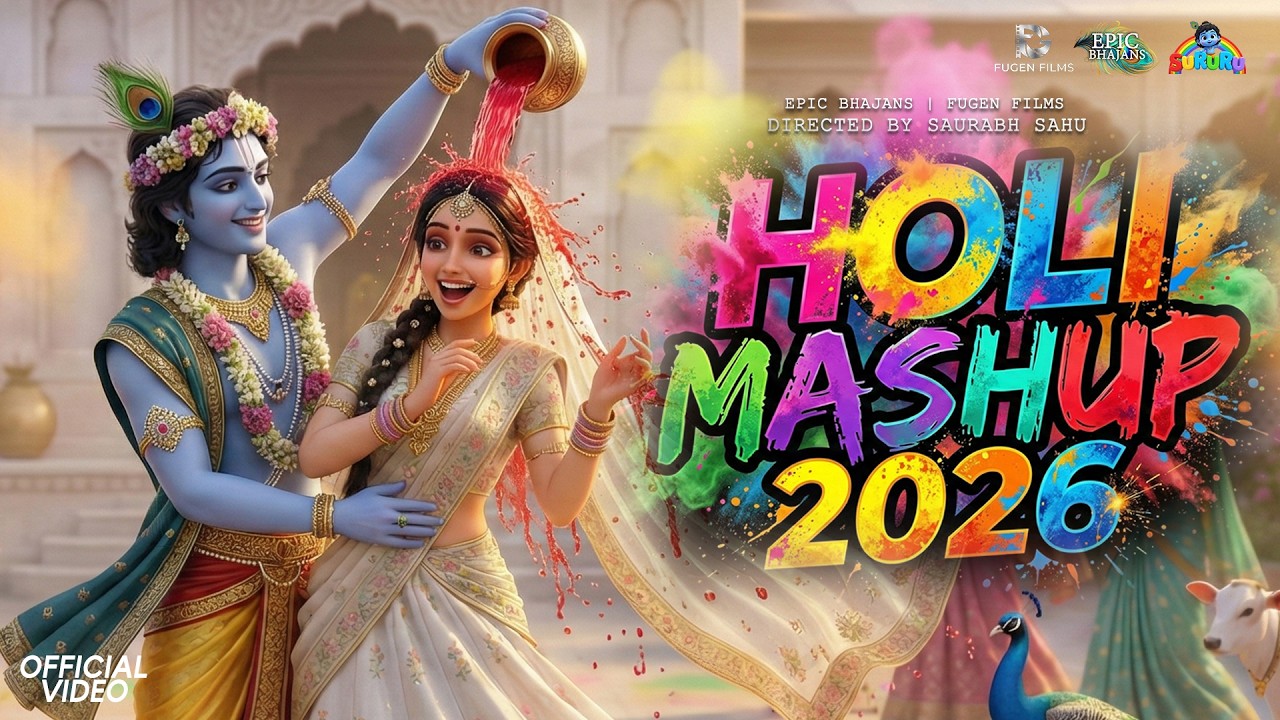 Holi Bhajan Mashup 2022  | होली के सबसे प्रसिद्ध भजन | Holi Radha Krishna Bhajans 2026