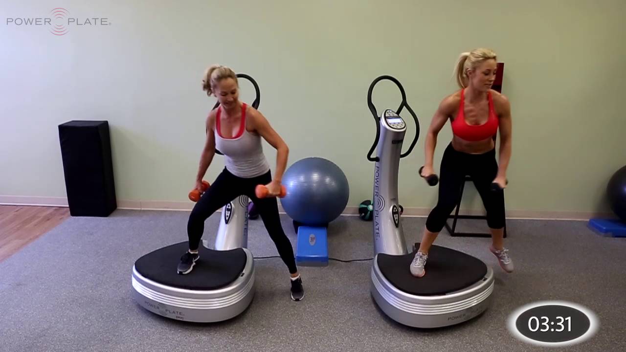 Power Plate | 3D Dumbbell Integration Workout