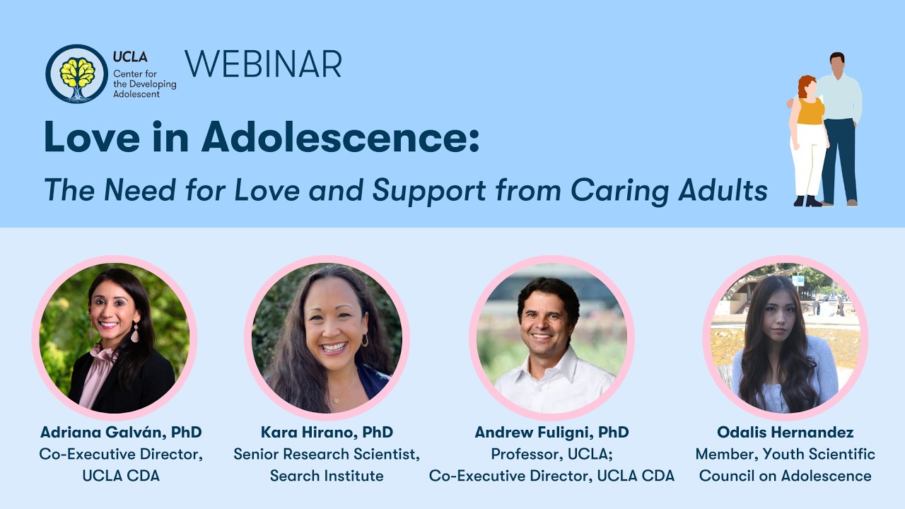 Love in Adolescence 5: The Need for Love and Support from Caring Adults