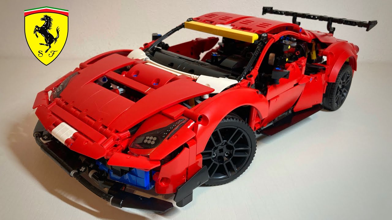 LEGO TECHNIC 42125 Speedbuild | Ferrari 488 GTE