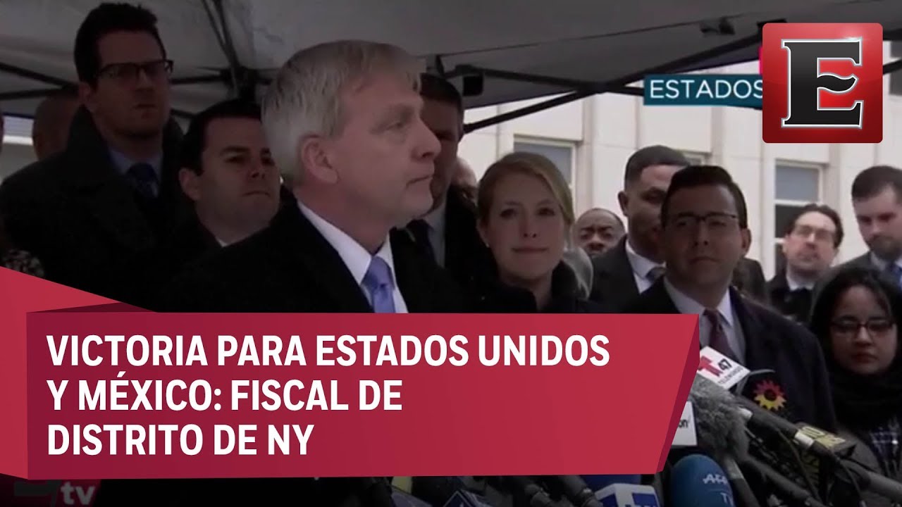Joaquín ‘El Chapo’ Guzmán, condenado a cadena perpetua, confirma fiscal de Nueva York