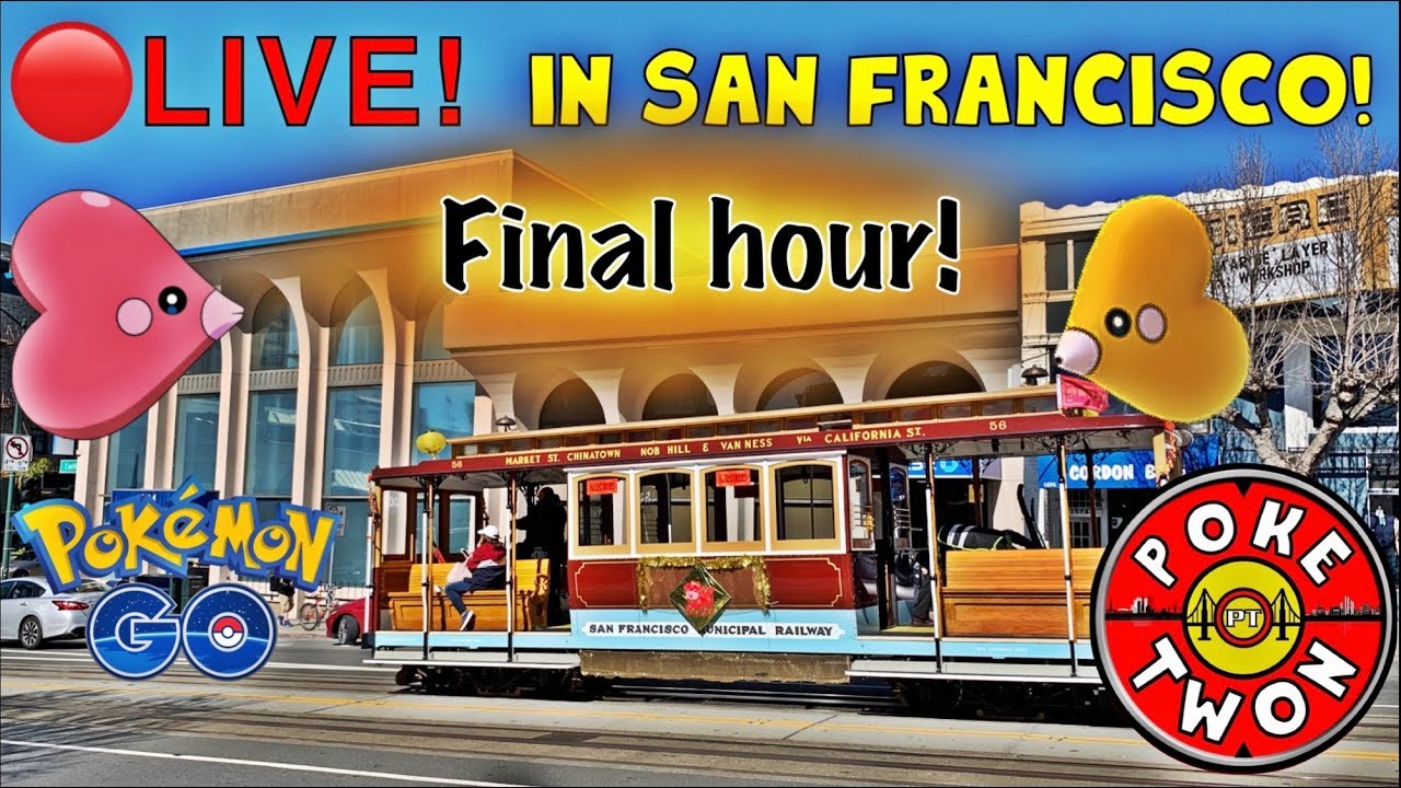 LIVE!! The Final Hour! Shiny Luvdisc hunting in San Francisco!