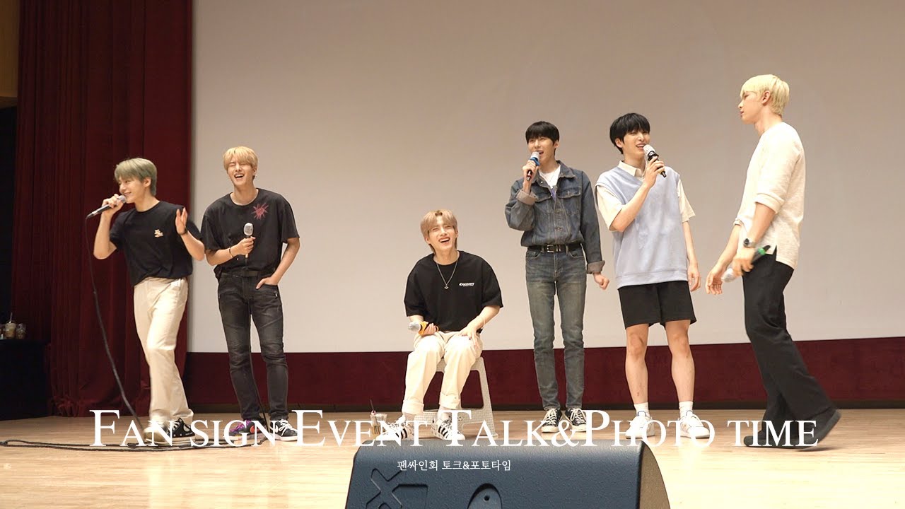20220619 원어스 TRICKSTER ' 덤벼 (Bring It On) ' 토크&포토타임 :  (코바코홀 팬사인회 / ONEUS FANCAM / FANSIGN EVENT)