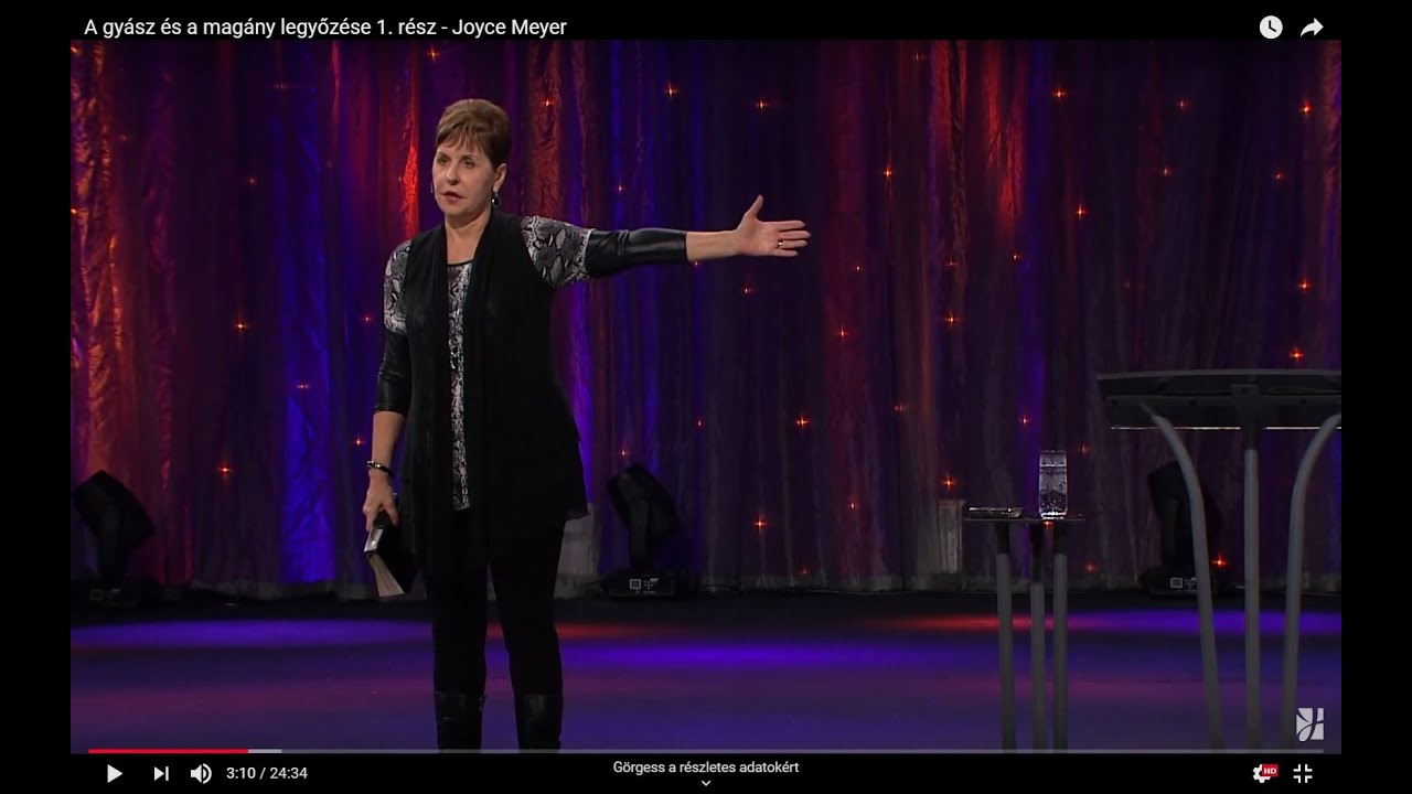 A gyász és a magány legyőzése 1. rész - Joyce Meyer