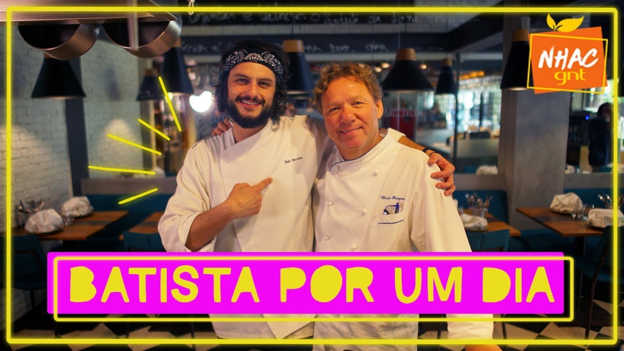 Mohamad invade restaurante de Claude Troisgros e vira Batista por um dia | Mohamad no Nhac