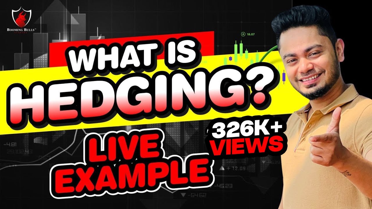 What is Hedging? || Options Writing || Live Example || Booming Bulls || Anish Singh Thakur