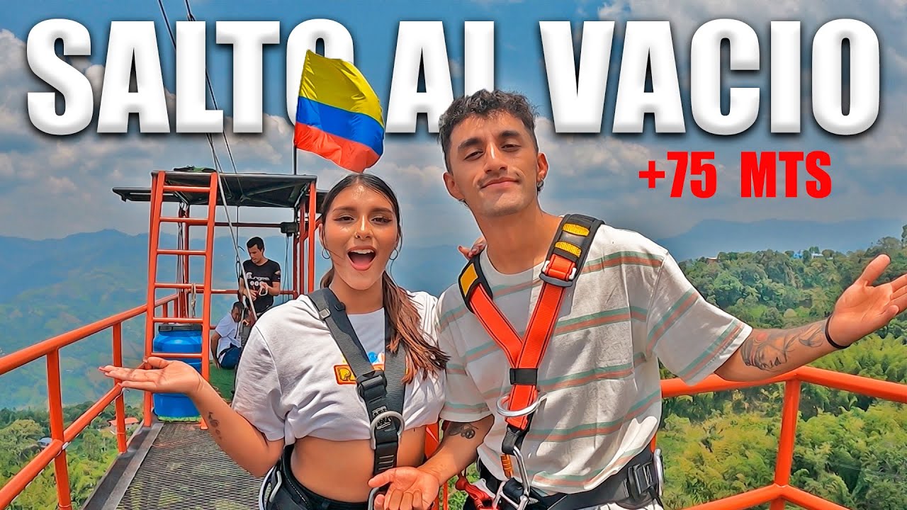 Saltamos DE BUNGEE JUMPING *sorpresa a mi novio*