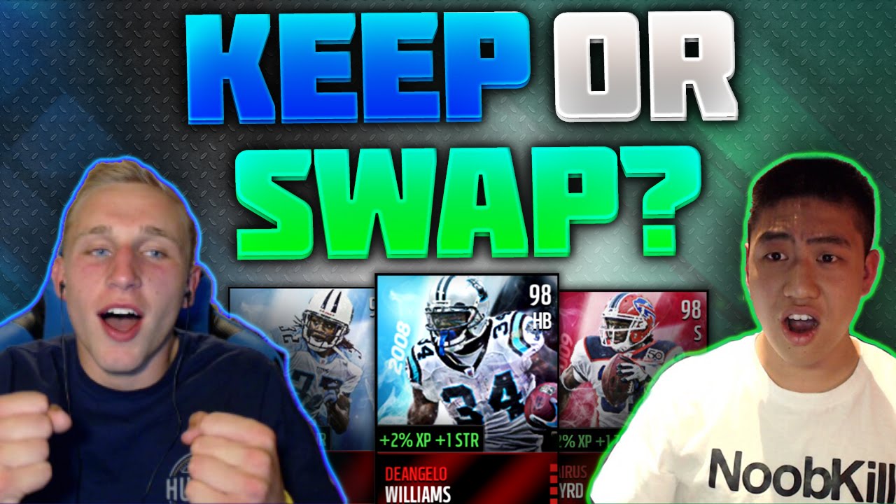 KEEP OR SWAP! Flashback Wager Vs. NOOBKILL! Madden Mobile