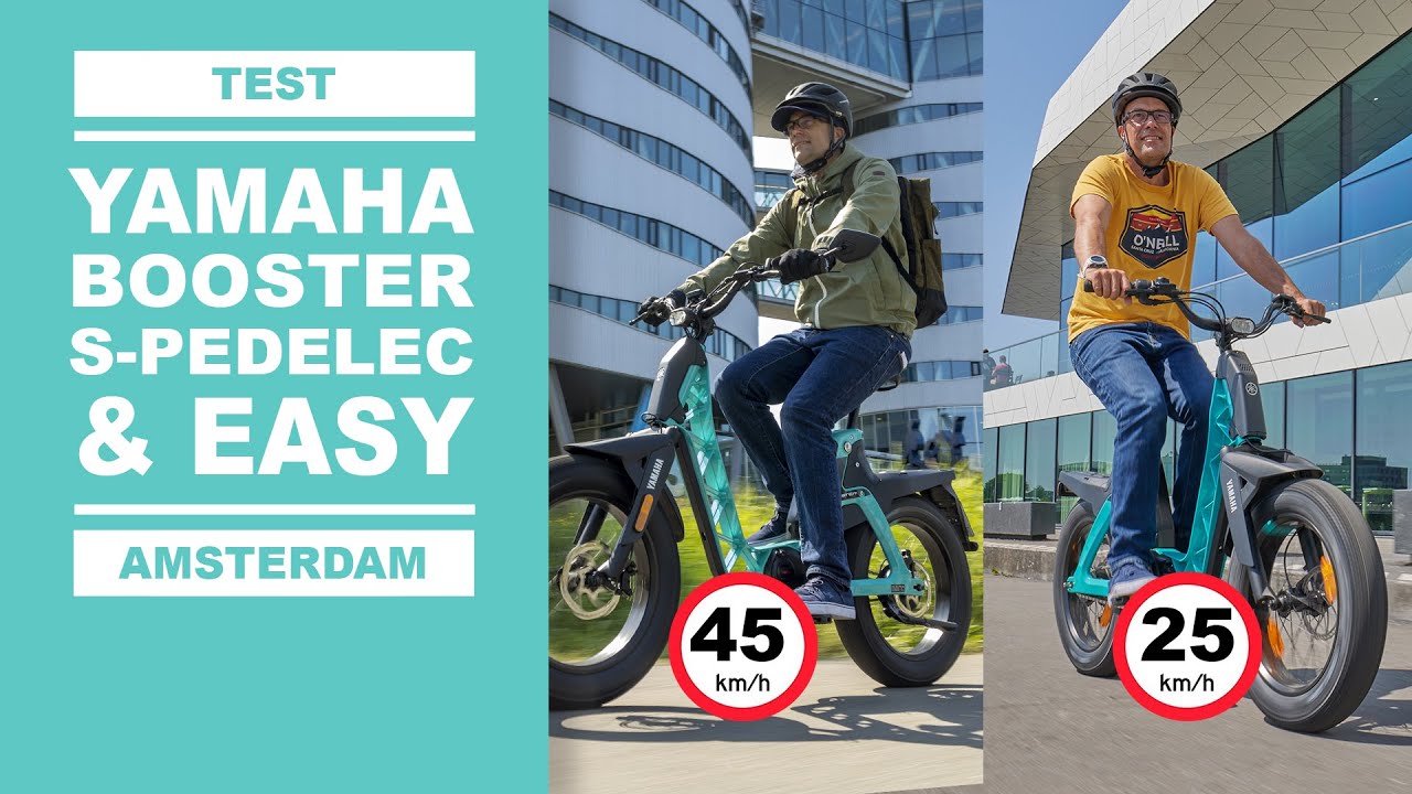 Yamaha BOOSTER & EASY 2023, vélo électrique classique et S-Pedelec