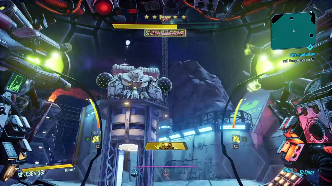 Behold the power of iron bear!