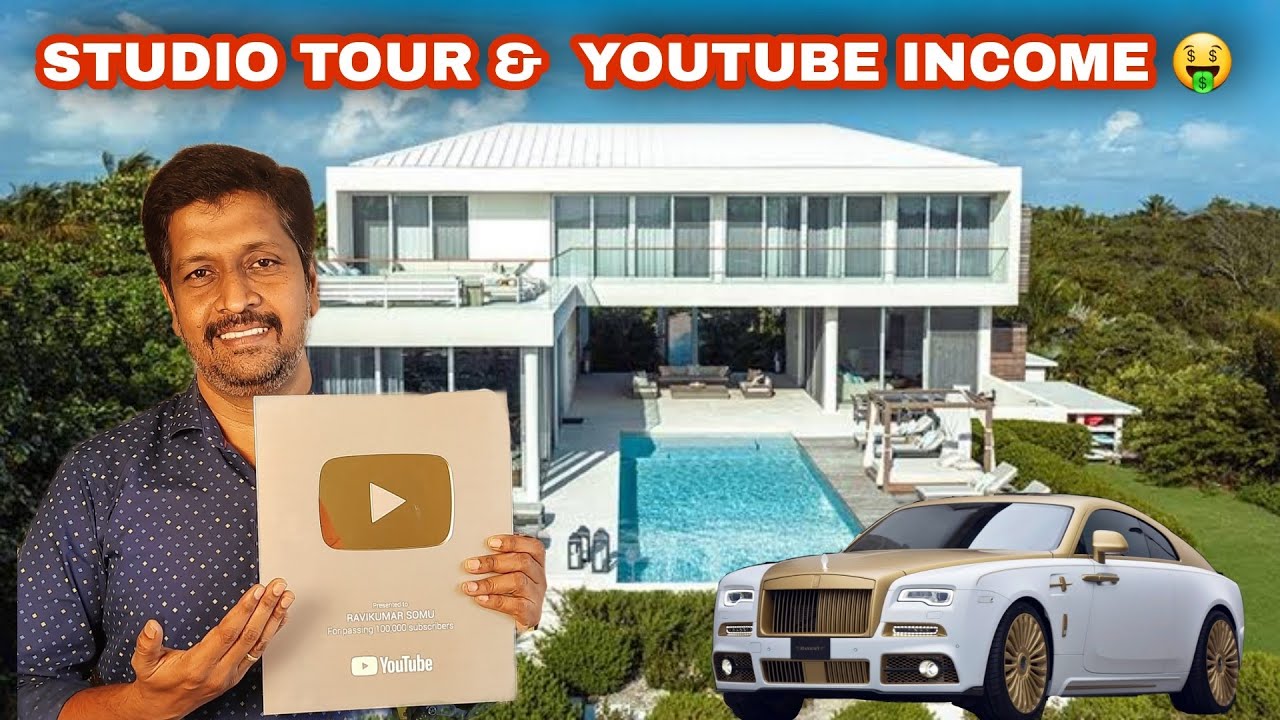 Ravikumar Somu Studio Tour I Income & Life Style I Ravikumar I SR I Tamil