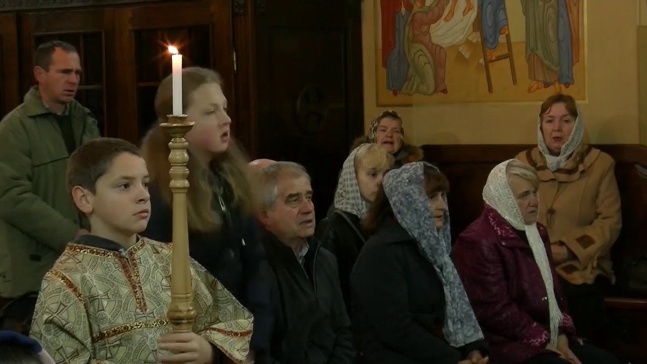 Служба Божа в Свято Вознесенському соборі м Хуст 03 11 2019р