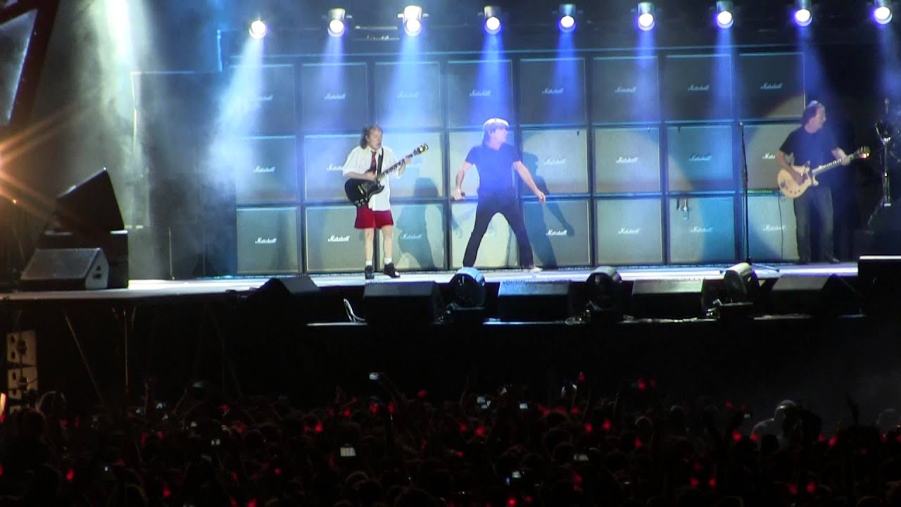 AC/DC - Thunderstruck (live Madrid 2015) HD