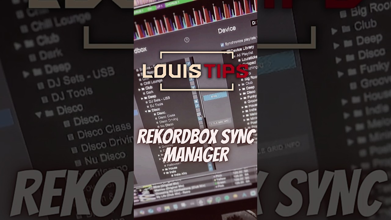 ¿Usan el Sync Manager de RekordBox? LouisTip #20 