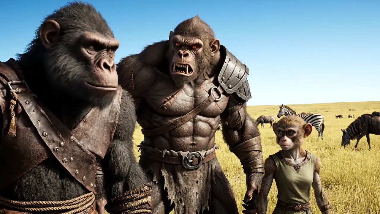 life millions of years ago how the monkey tribe used basic building skills to survive