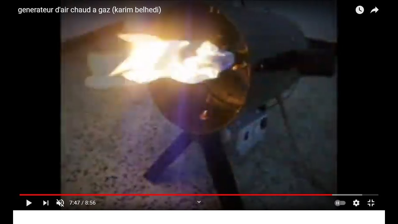 generateur d'air chaud a gaz (karim belhedi)