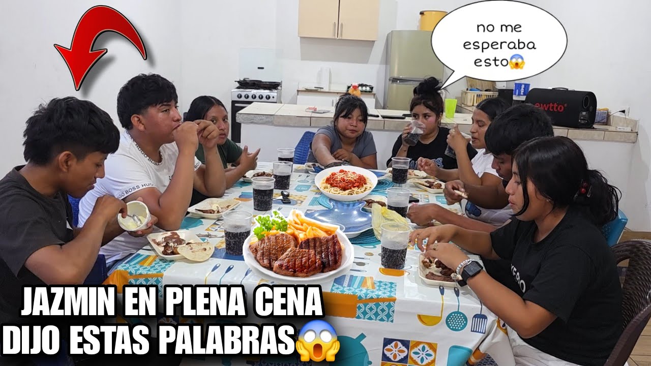 Llego La Hora De La Cena‼️JAZMIN Quedo Sorprendida Al Ver Todo Lo Que Preparamos🤤Tienes Que Ver😱