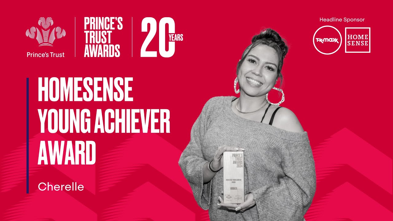 Cherelle is The Homesense Young Achiever 2024 🏆 | #PrincesTrustAwards