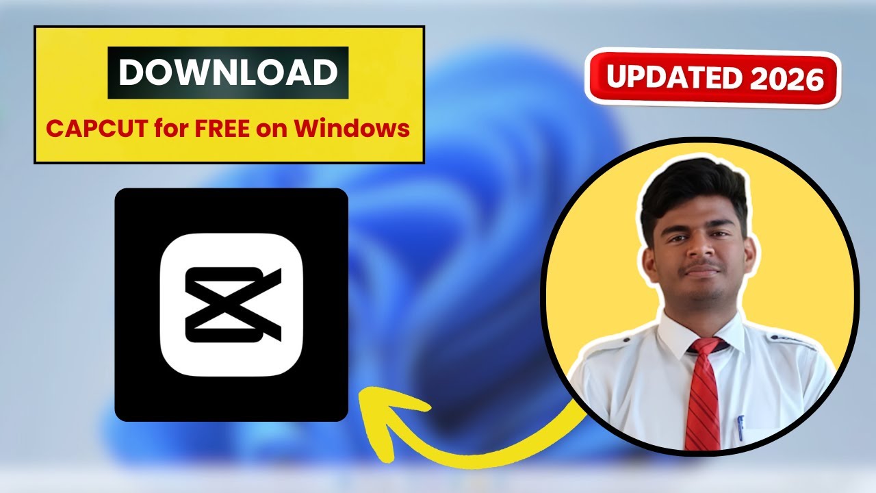 Как скачать и установить CapCut на ПК (Windows 10/11) 2026 | Настройка видеомонтажа